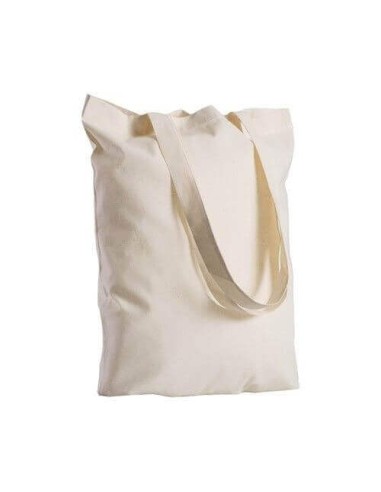 BORSA SHOPPER MAXI MANICI LUNGHI 40X50 cm. IN COTONE NATURALE