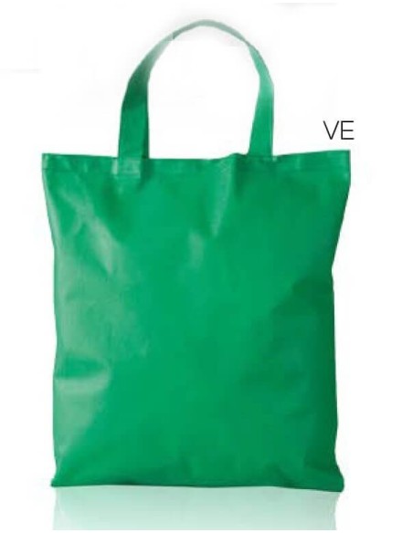BORSA SHOPPER MANICI CORTI 38X42 cm. IN TNT