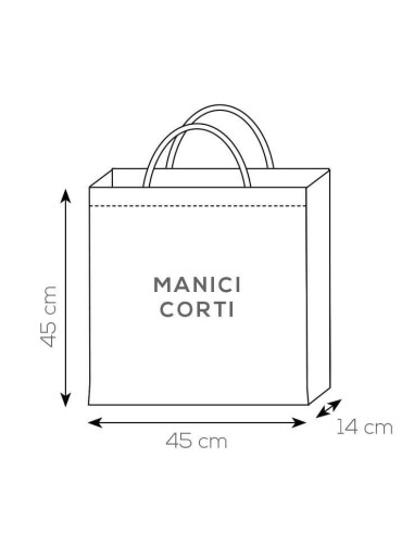 Borsa Shopper con Soffietto Madison
