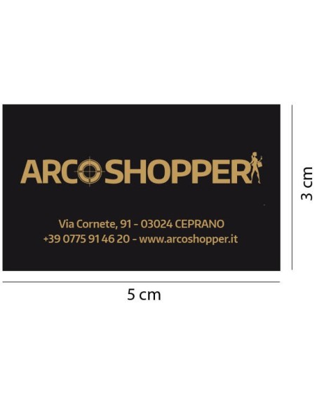 Etichette Adesive Personalizzate Rettangolo Grande | arcoshopper.it