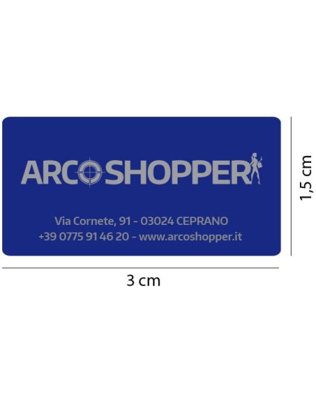 Etichette Adesive Personalizzate Rettangolo Singolo | arcoshopper.it