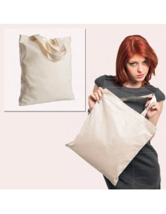 Shopper in cotone personalizzate bianche o colorate