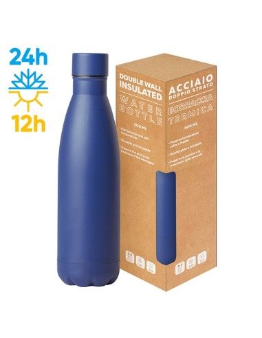 Borraccia Termica 500ml in Acciaio Inox Matta | arcoshopper.it