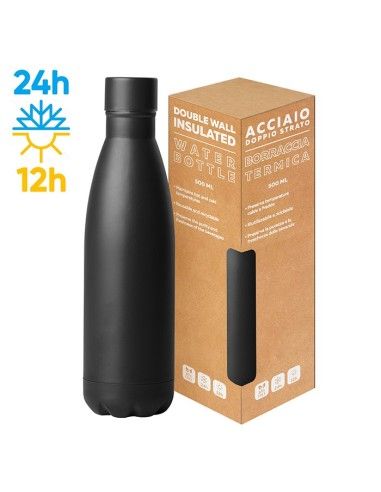 Borraccia Termica 500ml in Acciaio Inox Matta | arcoshopper.it