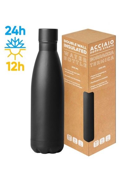 Borraccia Termica 500ml in Acciaio Inox Matta | arcoshopper.it