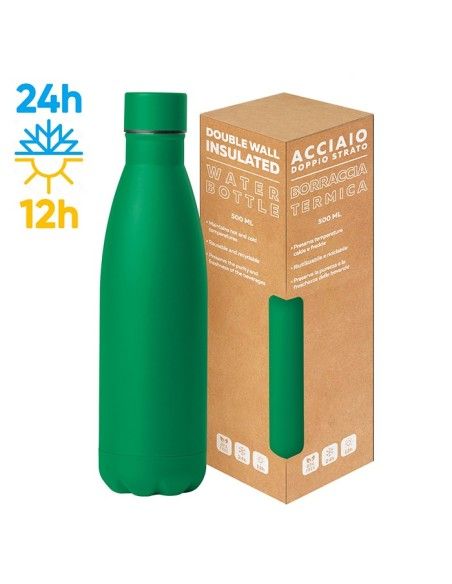 Borraccia Termica 500ml in Acciaio Inox Matta | arcoshopper.it