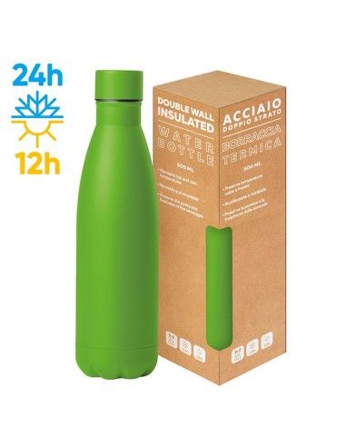 Borraccia Termica 500ml in Acciaio Inox Matta | arcoshopper.it