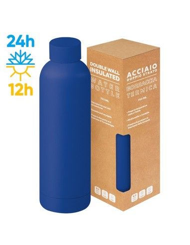 Matte Bottle 750ml: Borraccia in Acciaio Inox OpacaMatte Bottle 750ml: Borraccia in Acciaio Inox Opaca