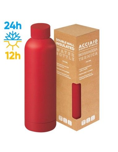 Matte Bottle 750ml: Borraccia in Acciaio Inox OpacaMatte Bottle 750ml: Borraccia in Acciaio Inox Opaca