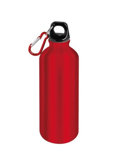 Borraccia Alluminio 500 ml con Moschettone | Alum Drink 500