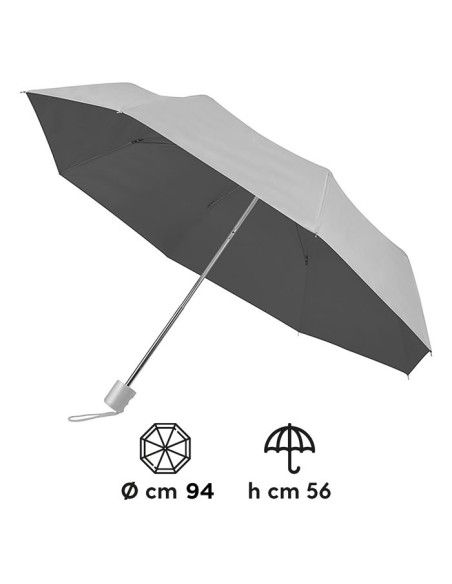Ombrello Mini Helsinki Antivento | Nylon Taffetà con Interno a Contrasto