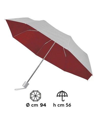 Ombrello Mini Helsinki Antivento | Nylon Taffetà con Interno a Contrasto