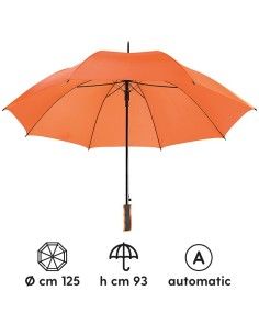 Ombrello Maxi Automatico Bicolore Roof | Antivento in Fibra di Vetro 2
