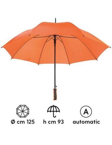 Ombrello Maxi Automatico Bicolore Roof | Antivento in Fibra di Vetro