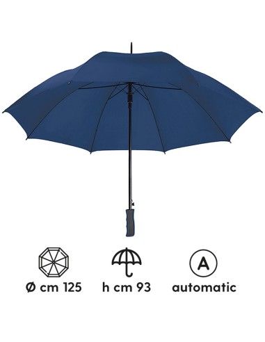 Ombrello Maxi Automatico Bicolore Roof | Antivento in Fibra di Vetro