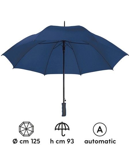 Ombrello Maxi Automatico Bicolore Roof | Antivento in Fibra di Vetro