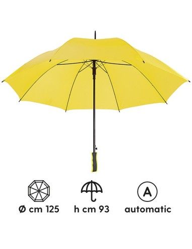 Ombrello Maxi Automatico Bicolore Roof | Antivento in Fibra di Vetro