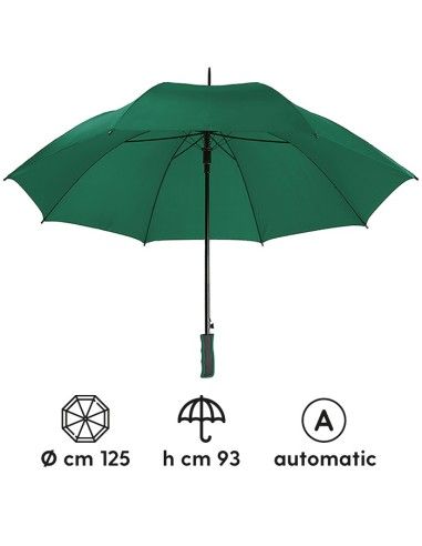 Ombrello Maxi Automatico Bicolore Roof | Antivento in Fibra di Vetro