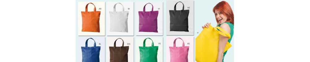Shopper in tnt con manici corti, resistenti | arcoshopper.it